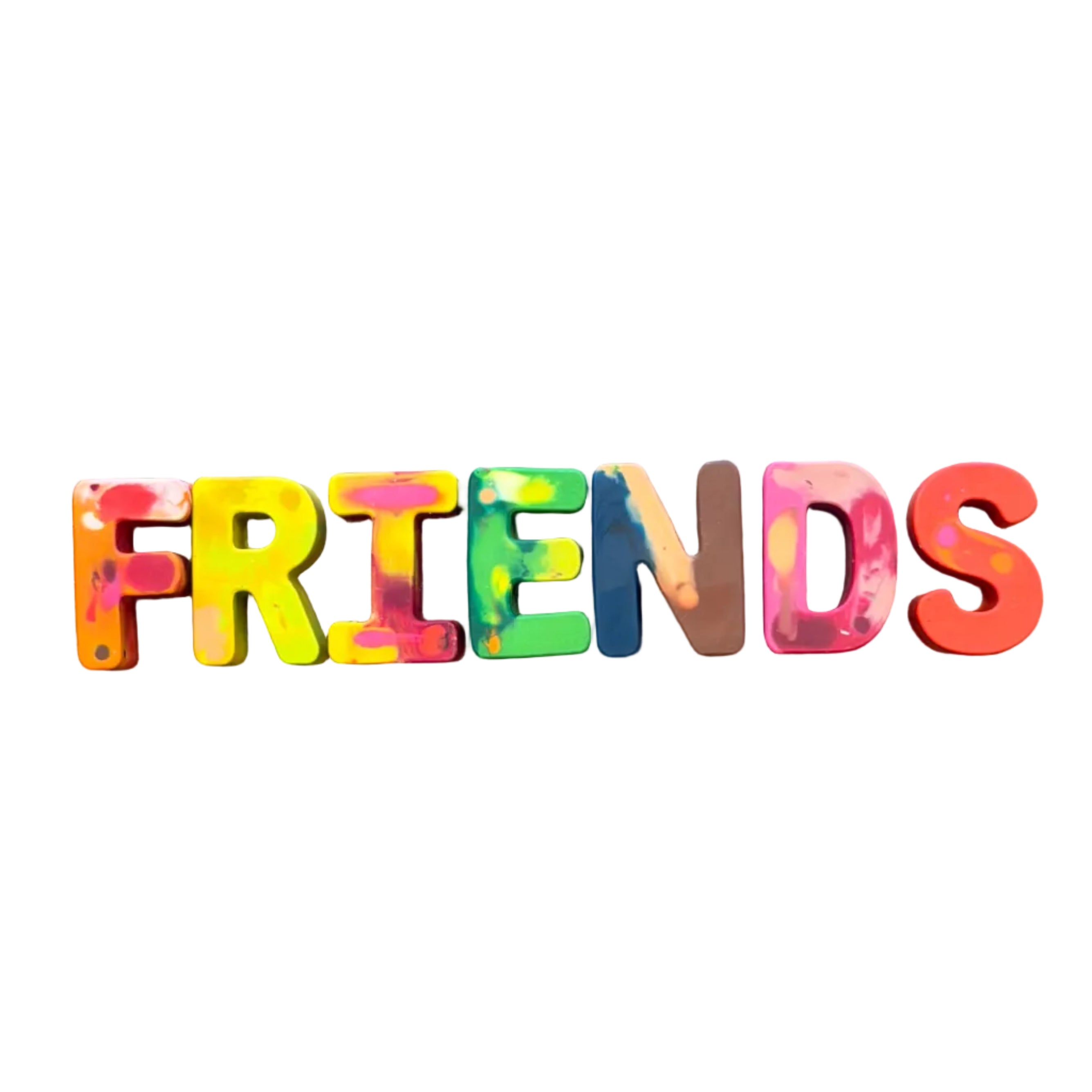 “Friends” Custom Crayons