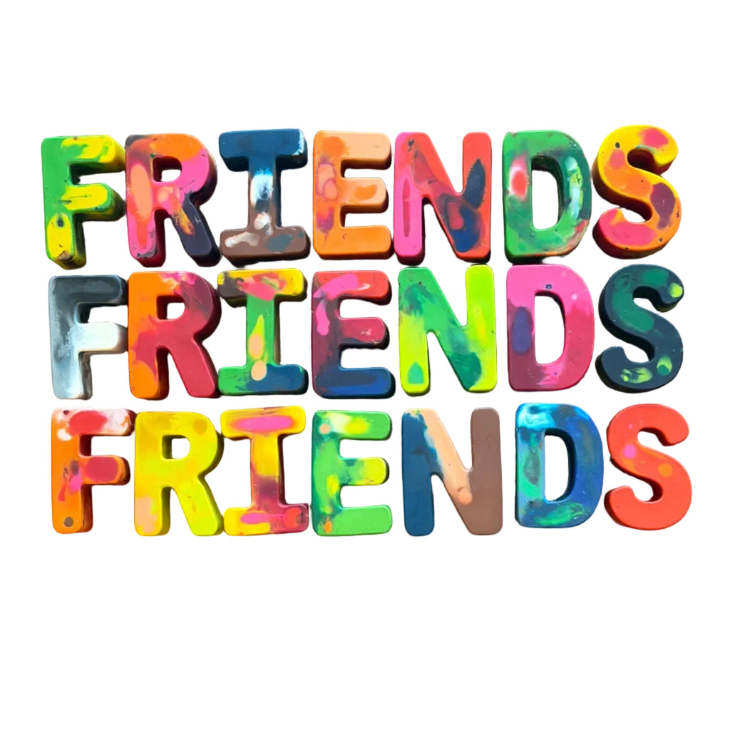 “Friends” Custom Crayons