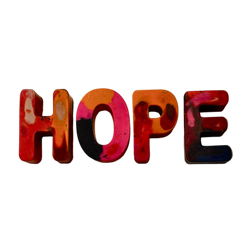 "Hope" Custom Crayons
