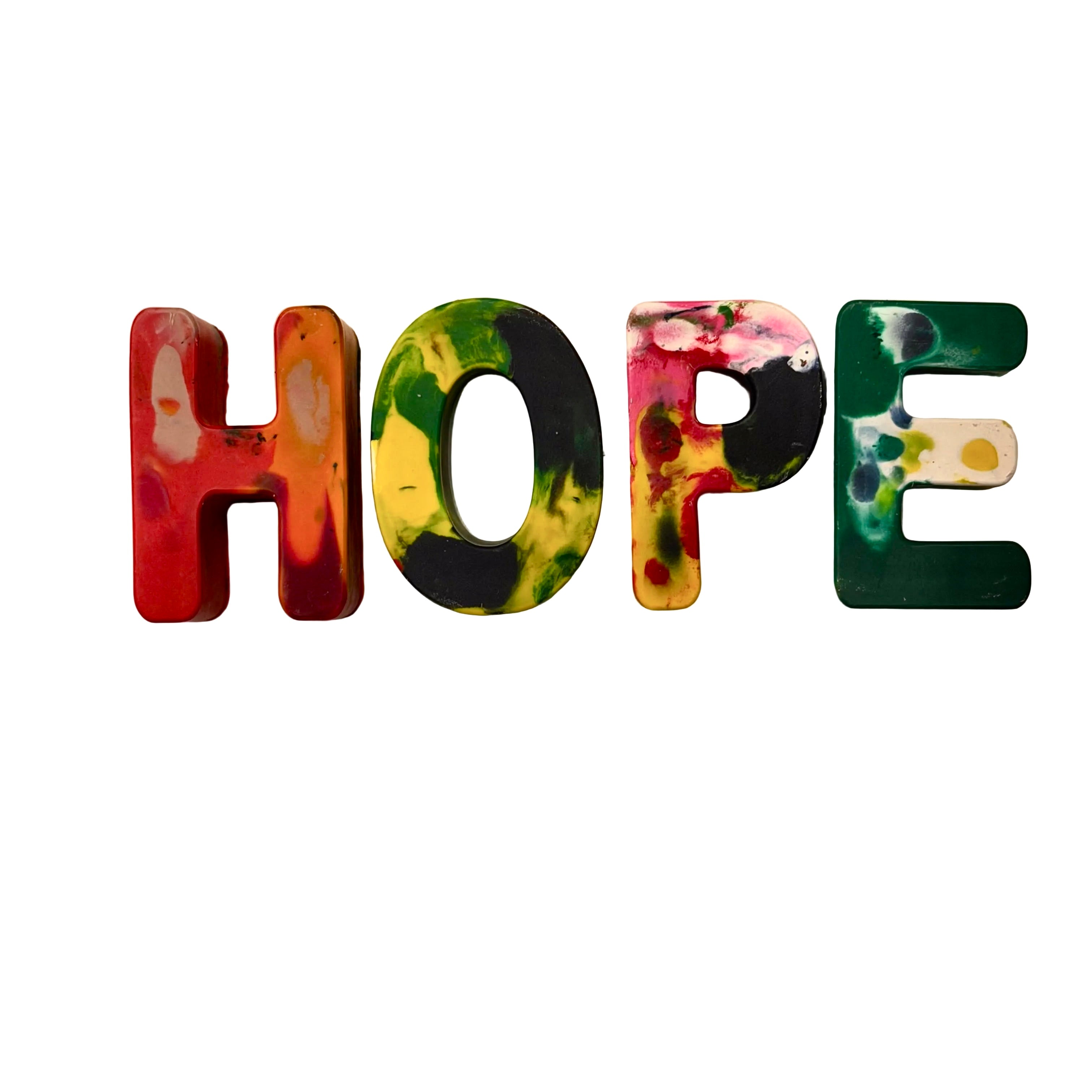 "Hope" Custom Crayons