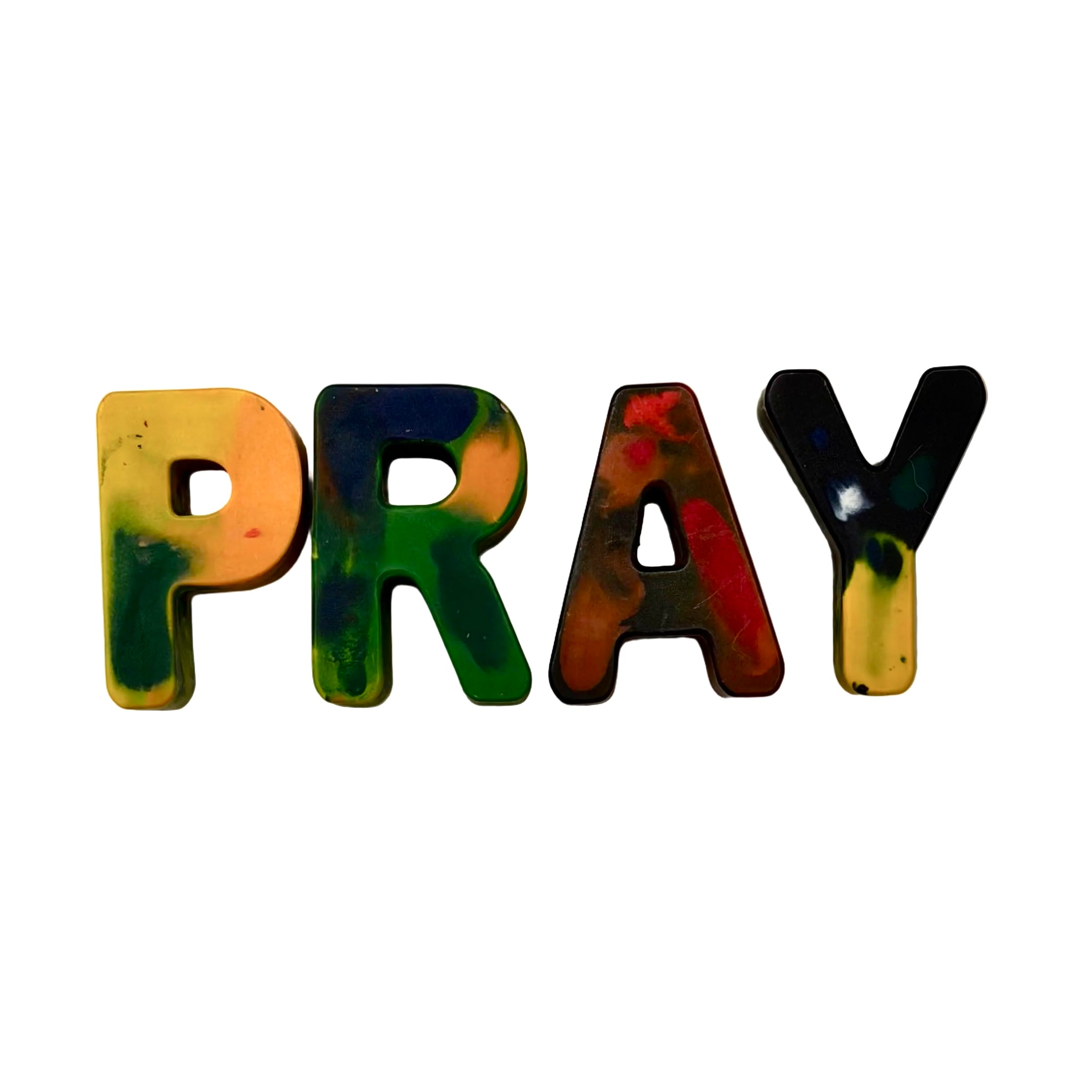 "Pray" Custom Crayons