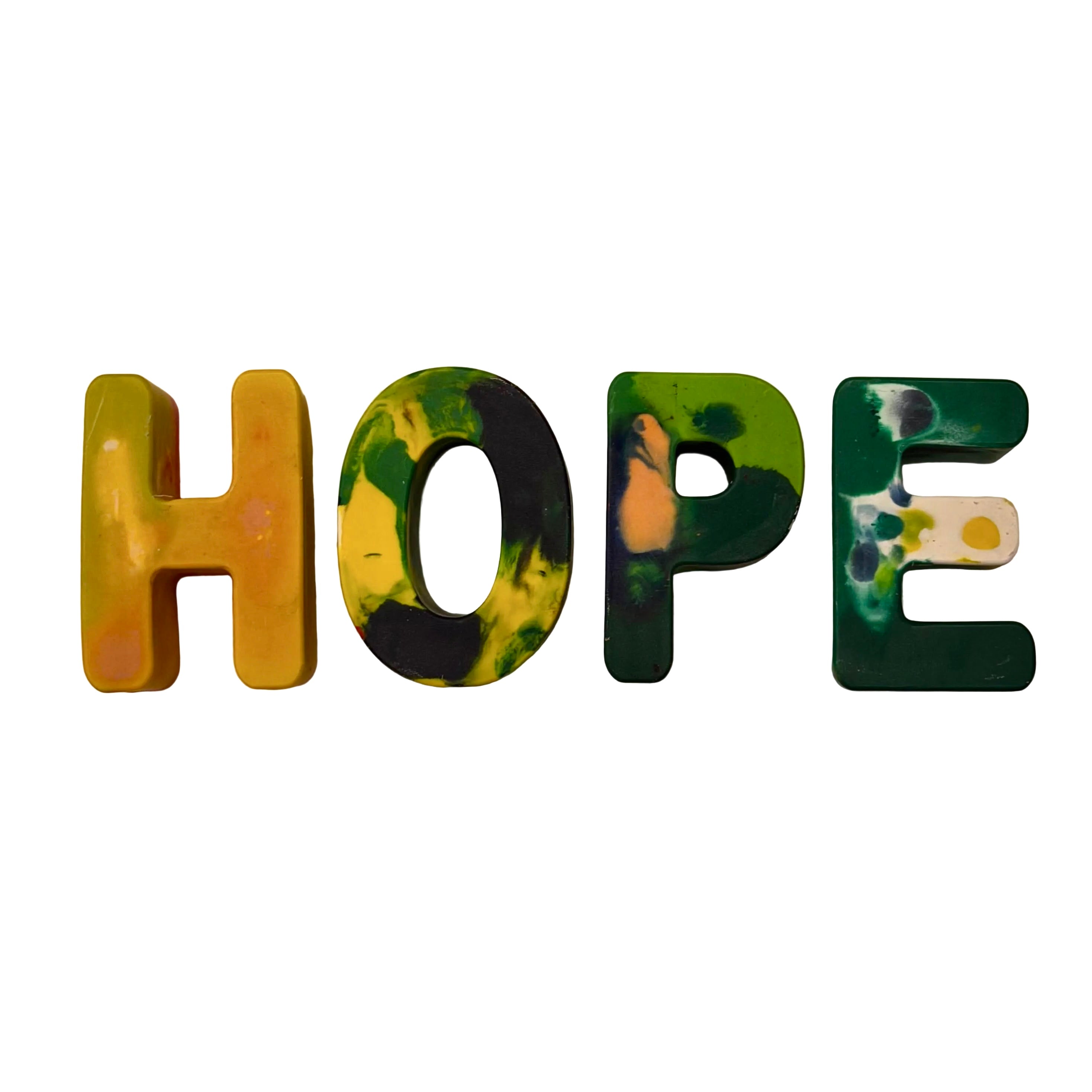 "Hope" Custom Crayons