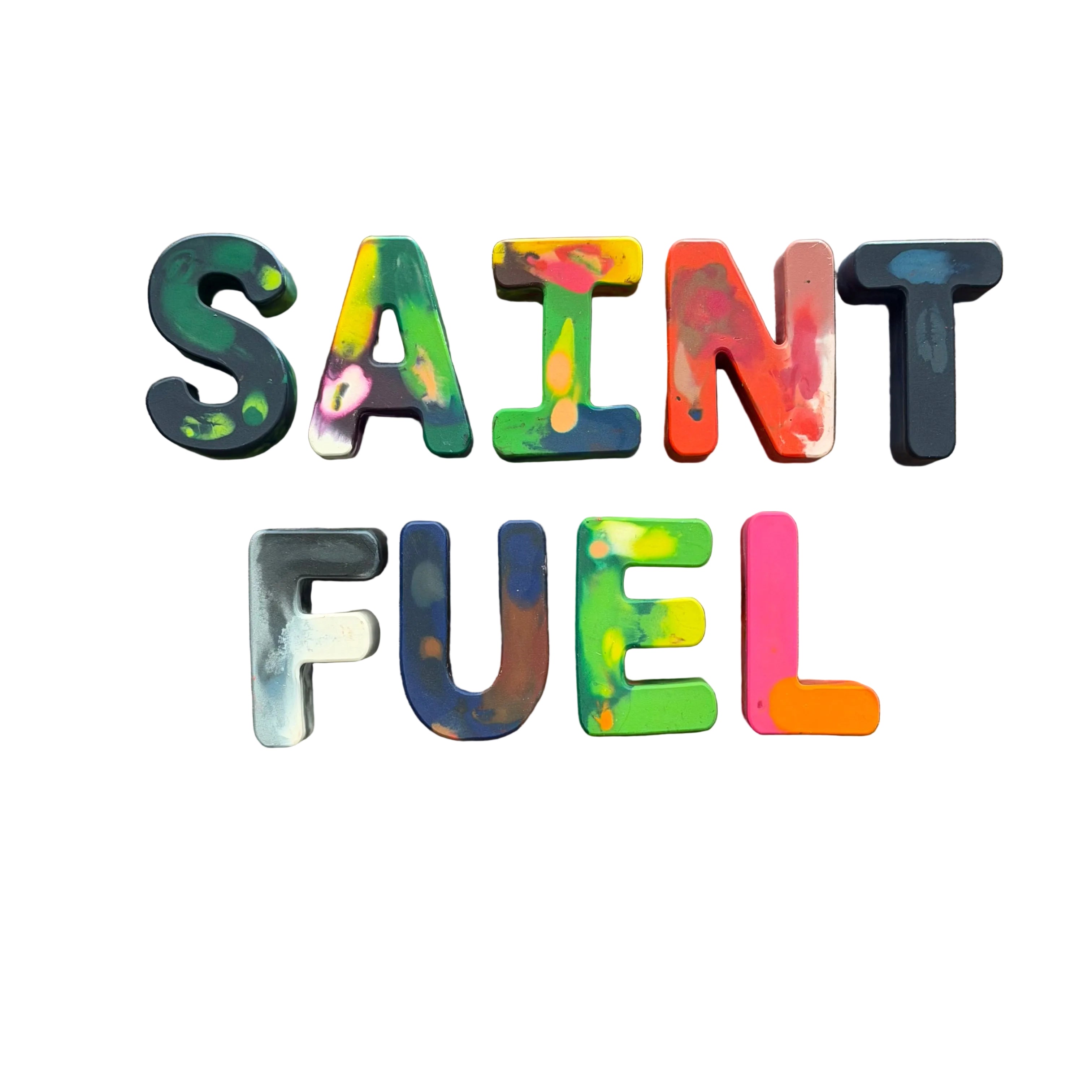 “Saint Fuel” Custom Crayons
