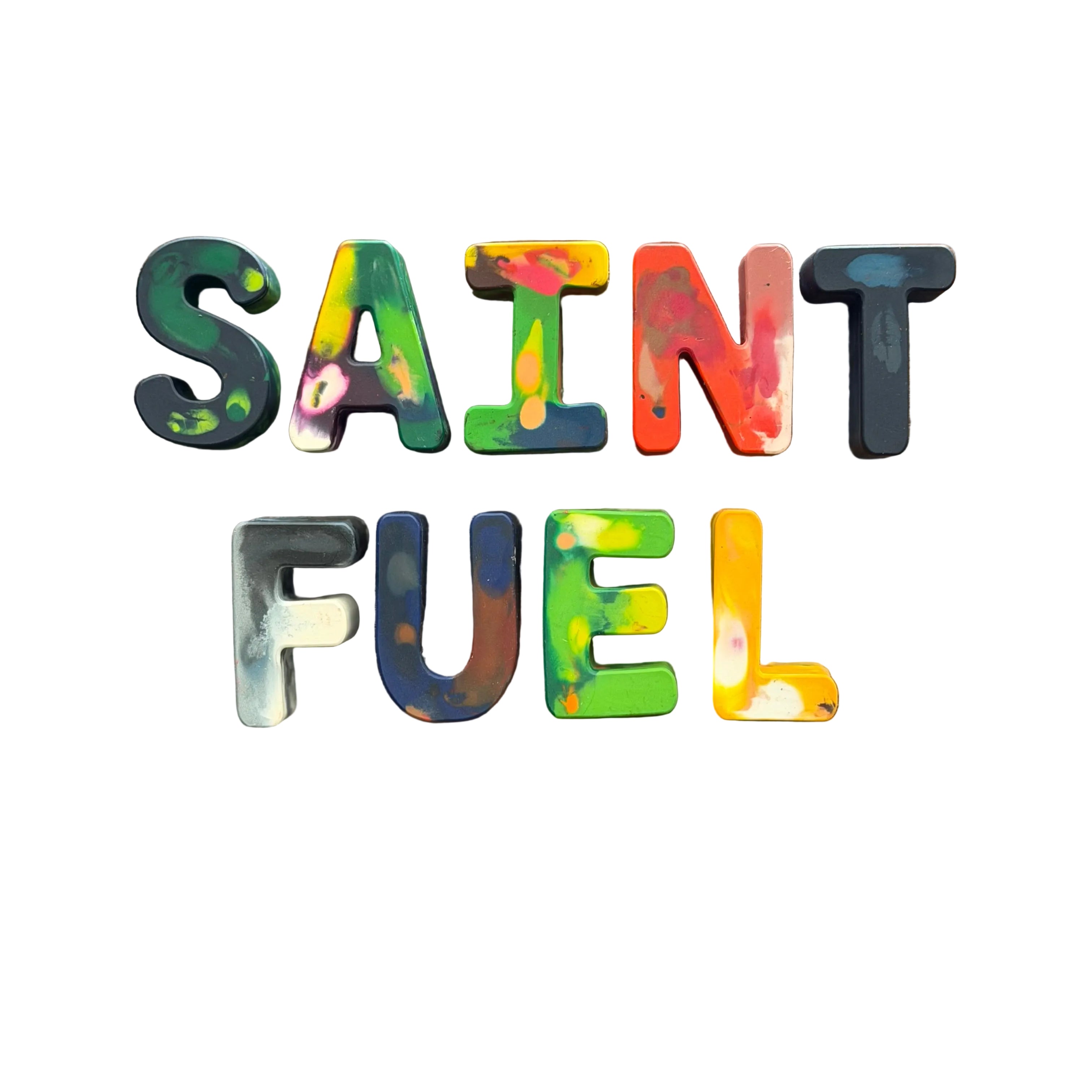 “Saint Fuel” Custom Crayons