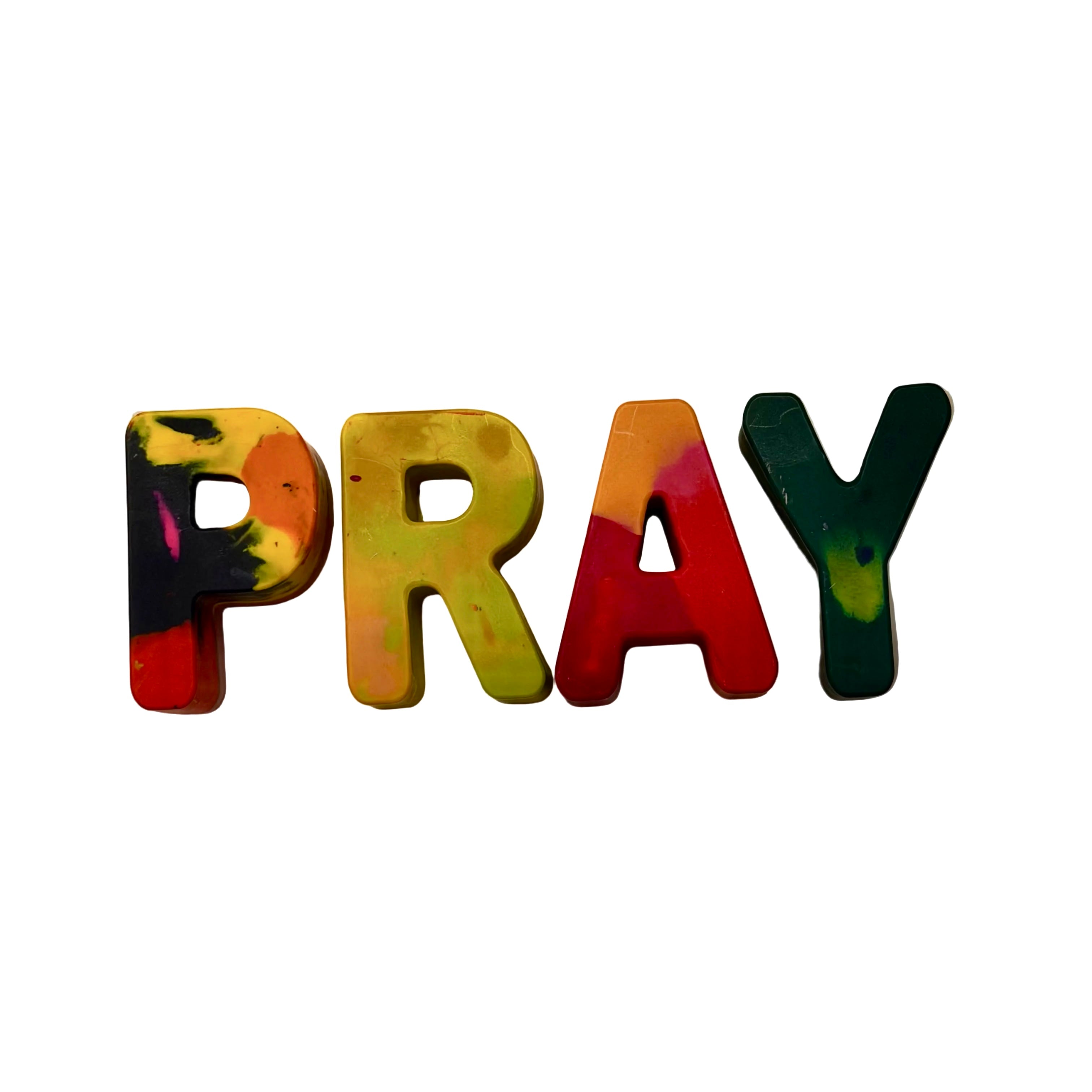 "Pray" Custom Crayons